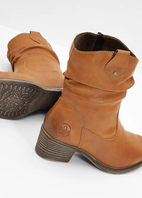Gef&uuml;tterte Rieker Komfort-Cowboy-Boots, Rieker