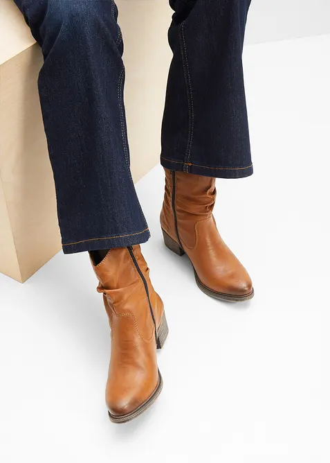 Gef&uuml;tterte Rieker Komfort-Cowboy-Boots, Rieker