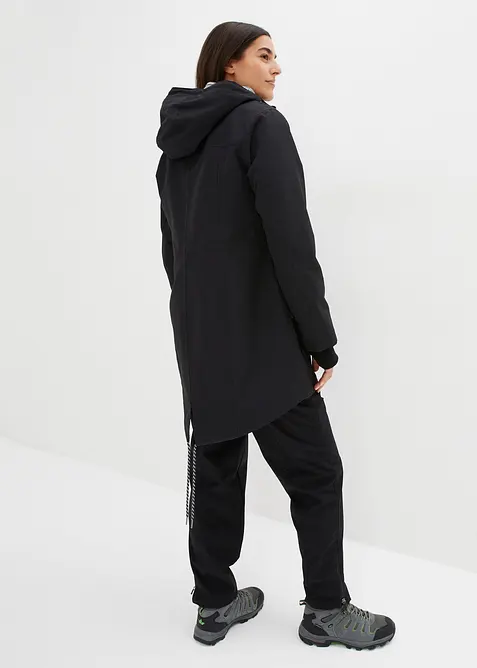 wasserdichte 3in1 Longjacke mit praktischen Taschen, bonprix
