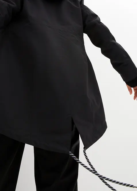 wasserdichte 3in1 Longjacke mit praktischen Taschen, bonprix