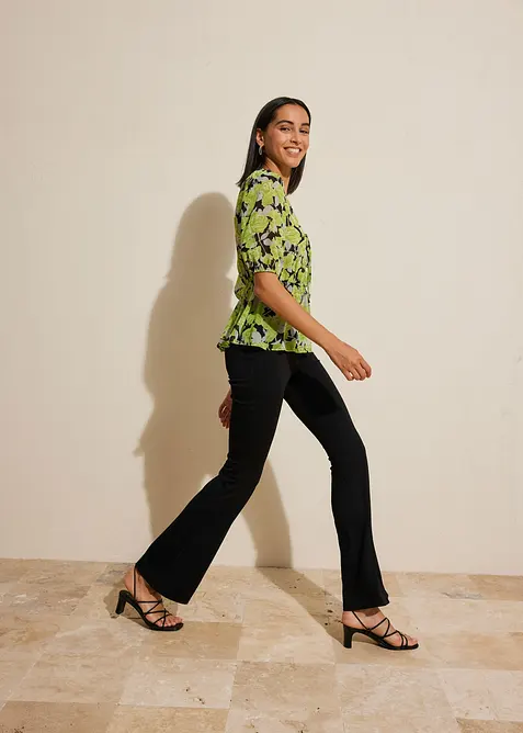 Jersey-Hose aus fließendem Viskose-Mix, bonprix