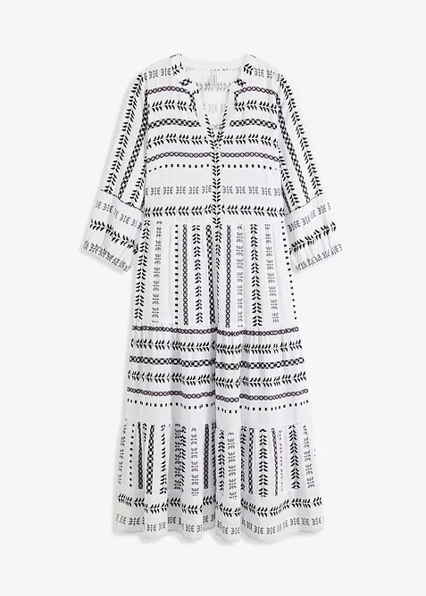 Midikleid aus softer Viskose, bonprix