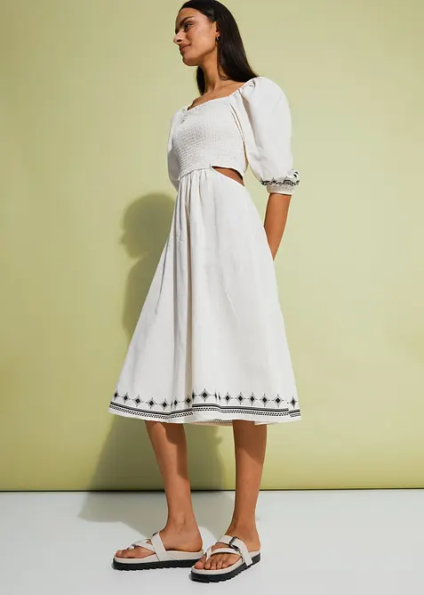 Sandales entredoigt à semelle crantée, bonprix