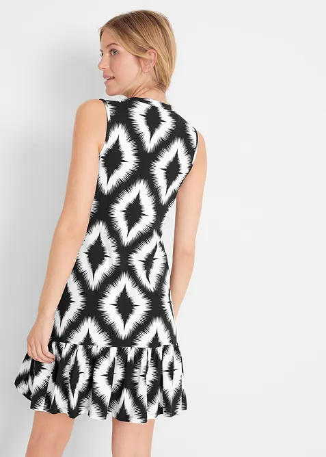 Jerseykleid aus softem Baumwoll-Mix, bonprix