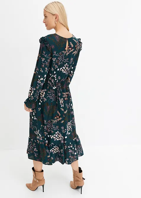 Robe midi 100% viscose, bonprix