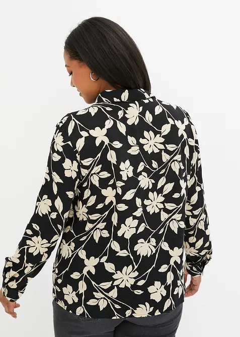 Bedruckte Chiffonbluse, bonprix