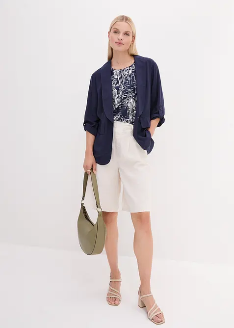 T-shirt avec imprim&eacute; esquisse, bonprix