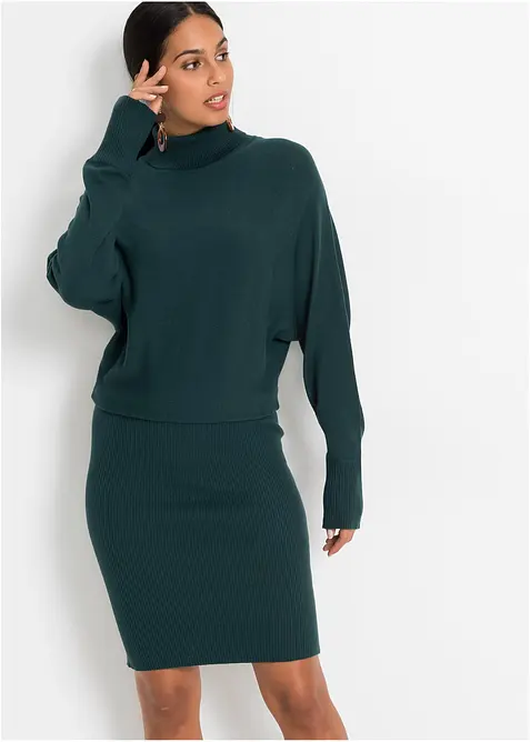 Strickkleid aus Viskose-Mix, bonprix