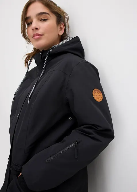 Parka mi-longue 3en1 avec poches pratiques, bonprix