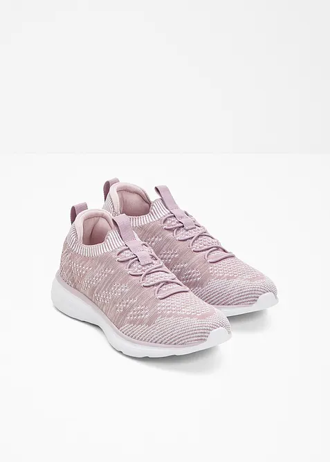 Sneakers slip-in confortables en mati&egrave;re douce, bonprix