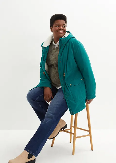 Veste de grossesse et de portage 3en1 avec doublure peluche, bonprix