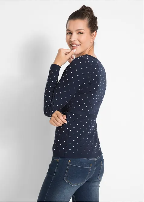 Pull de grossesse et d&rsquo;allaitement en fine maille, bonprix