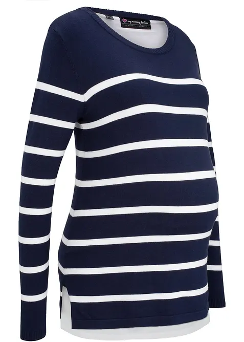 Pull de grossesse et d’allaitement en maille légère, bonprix