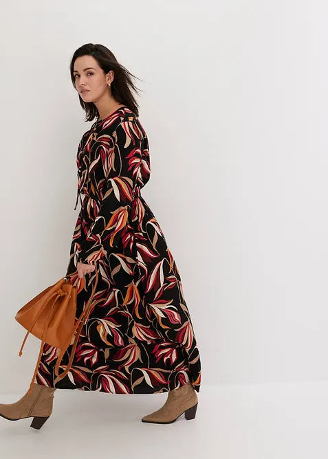 Maxikleid aus reiner Viskose, bonprix