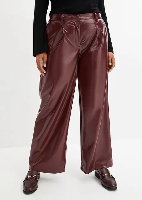 Lederimitat-Hose, bonprix