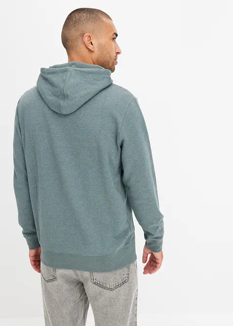 Sweat à capuche chiné, bonprix