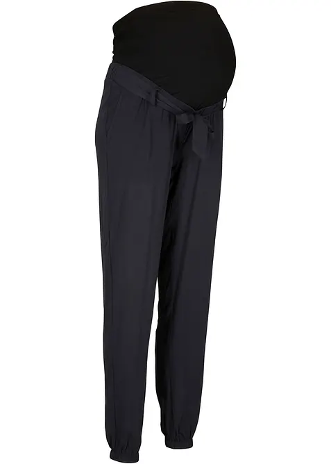 Pantalon de grossesse en viscose légère, loose, bonprix