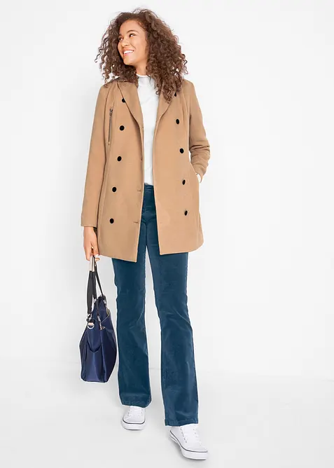 Stretch-Cordhose, Bootcut, bonprix