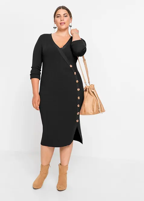 Strickkleid aus Viskose-Mix, bonprix