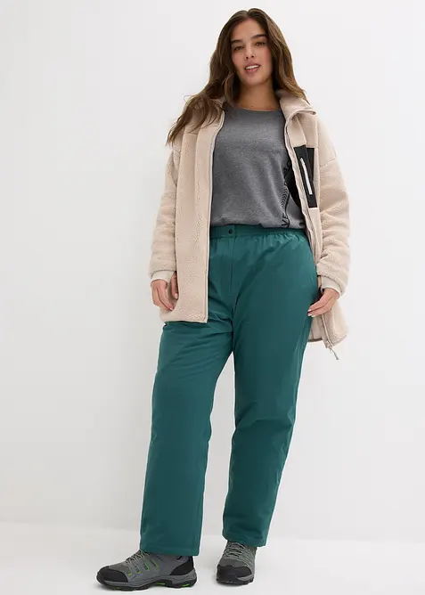 Teddy-Fleece Jacke, bonprix