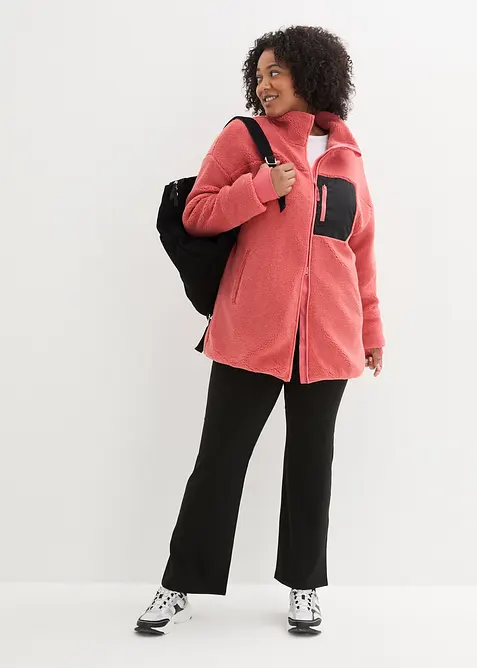 Veste en polaire peluche, bonprix