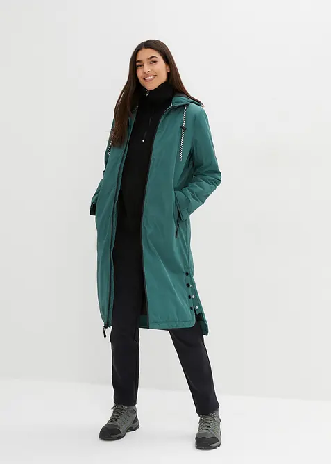 Imperm&eacute;able rembourr&eacute; longueur midi, bonprix