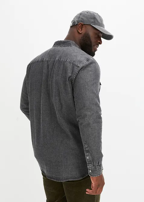 Jeanshemd aus reiner Baumwolle, bonprix