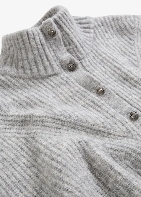 Oversize-Wollpullover mit Alpaka, bonprix