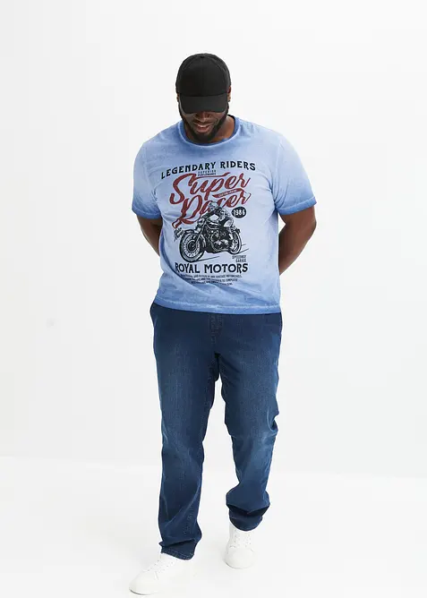 T-Shirt aus Bio-Baumwolle in gewaschener Optik, bonprix