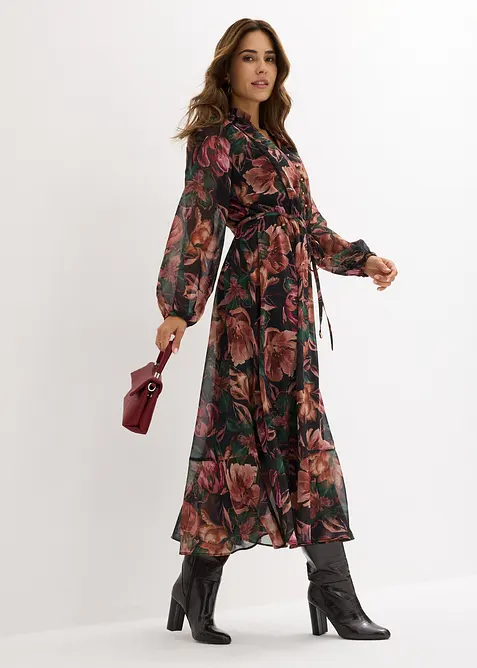 Chiffonkleid, bonprix