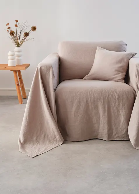 Surjet&eacute; polyvalent en lin de qualit&eacute; sup&eacute;rieure, bonprix