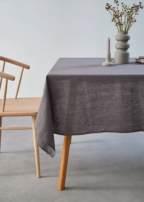 Vielseitig einsetzbarer Leinen Überwurf, bonprix