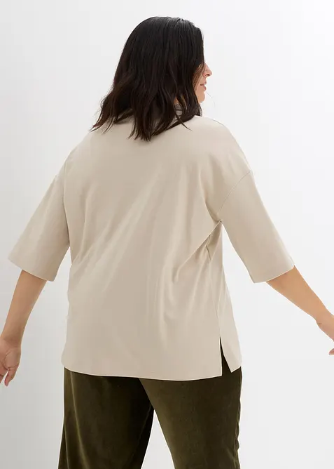 Oversize-Shirt Shirt aus reiner Bio-Baumwolle, bonprix