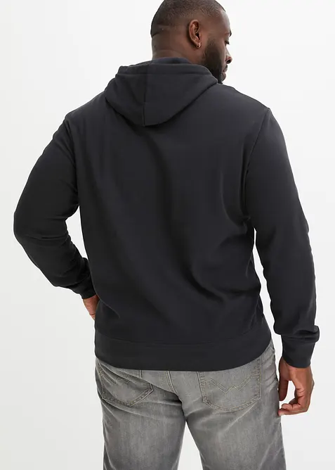 Sweat à capuche 100% coton, bonprix