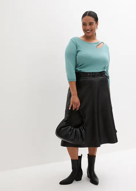 Pull en maille fine, bonprix