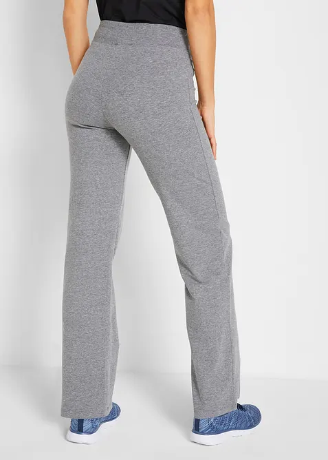 Baumwoll-Sporthose, Bootcut (2er Pack), bonprix