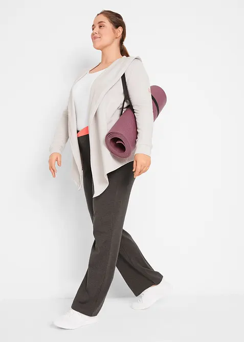 Baumwoll-Sporthose, Bootcut (2er Pack), bonprix