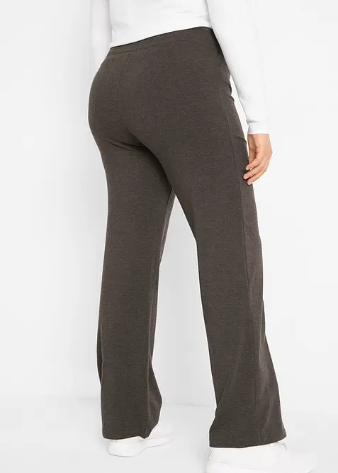 Baumwoll-Sporthose, Bootcut (2er Pack), bonprix