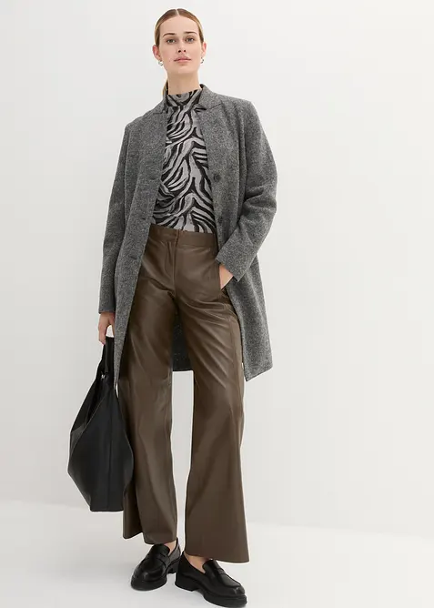 Kurzmantel aus Wolle, bonprix