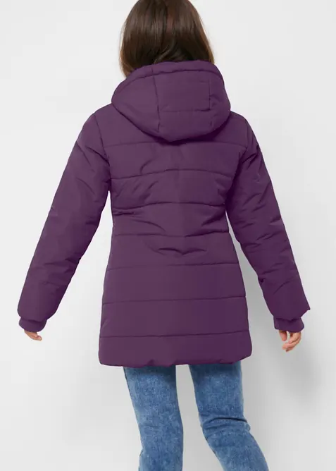 Winterparka mit Kapuze, wasserabweisend, bonprix
