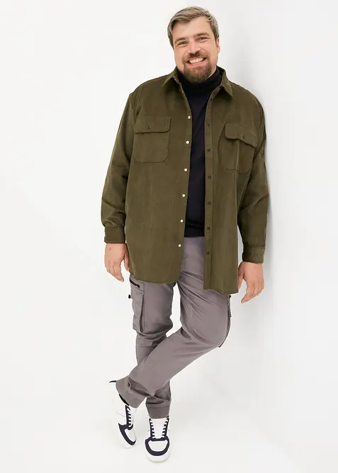 Pantalon extensible à poches cargo, regular, bonprix