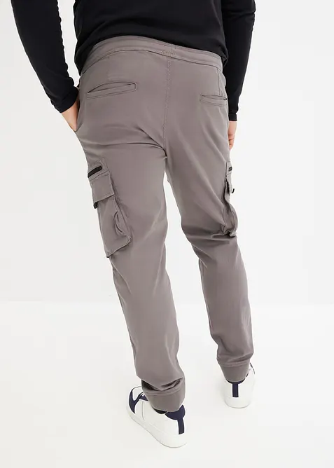 Pantalon extensible à poches cargo, regular, bonprix