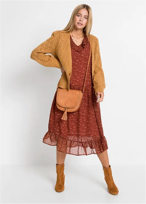 Gilet en fine maille, bonprix