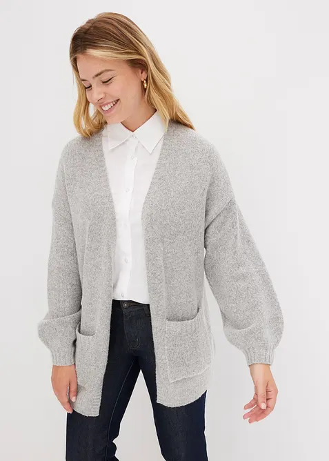 Oversize-Strickjacke, bonprix