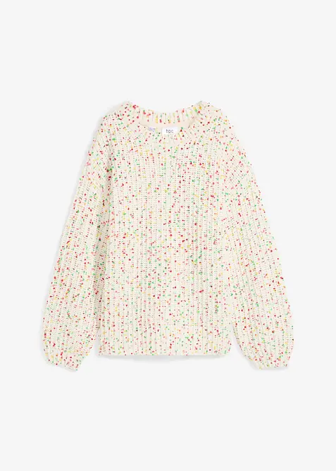 Oversized Grobstrick-Pullover, bonprix