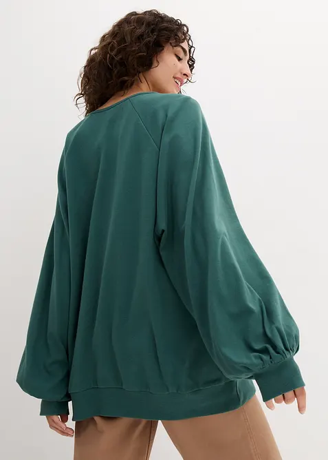 Oversize-Shirt aus reiner Baumwolle, bonprix