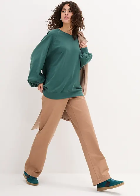 Oversize-Shirt aus reiner Baumwolle, bonprix