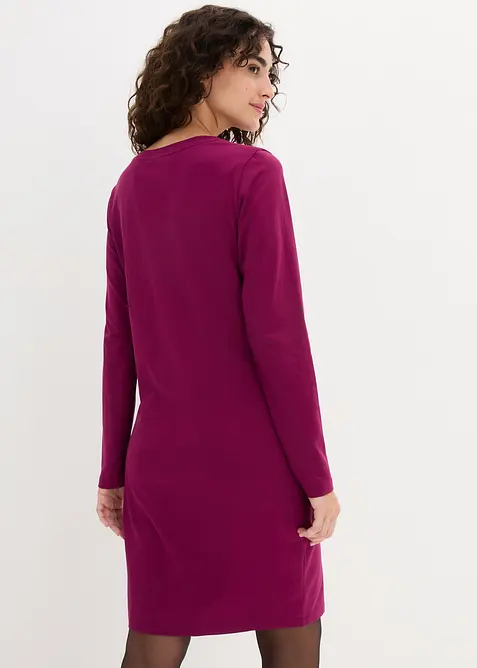 Jerseykleid aus Baumwolle mit Stretch (2er Pack), bonprix