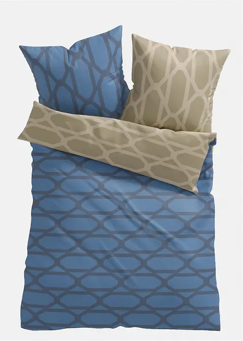 Wendbare Baumwollmix-Bettw&auml;sche, bonprix