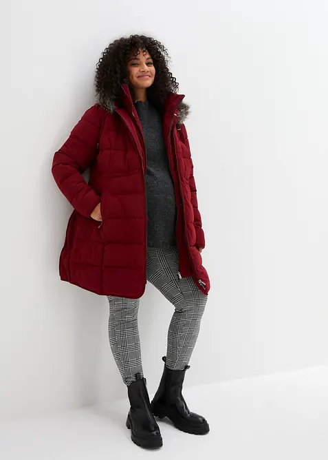 3-in-1 warm wattierte Umstands- und Tragejacke, bonprix